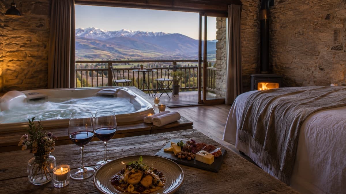 Cap de setmana romàntic a la Cerdanya: allotjament, banys i gastronomia (2026)