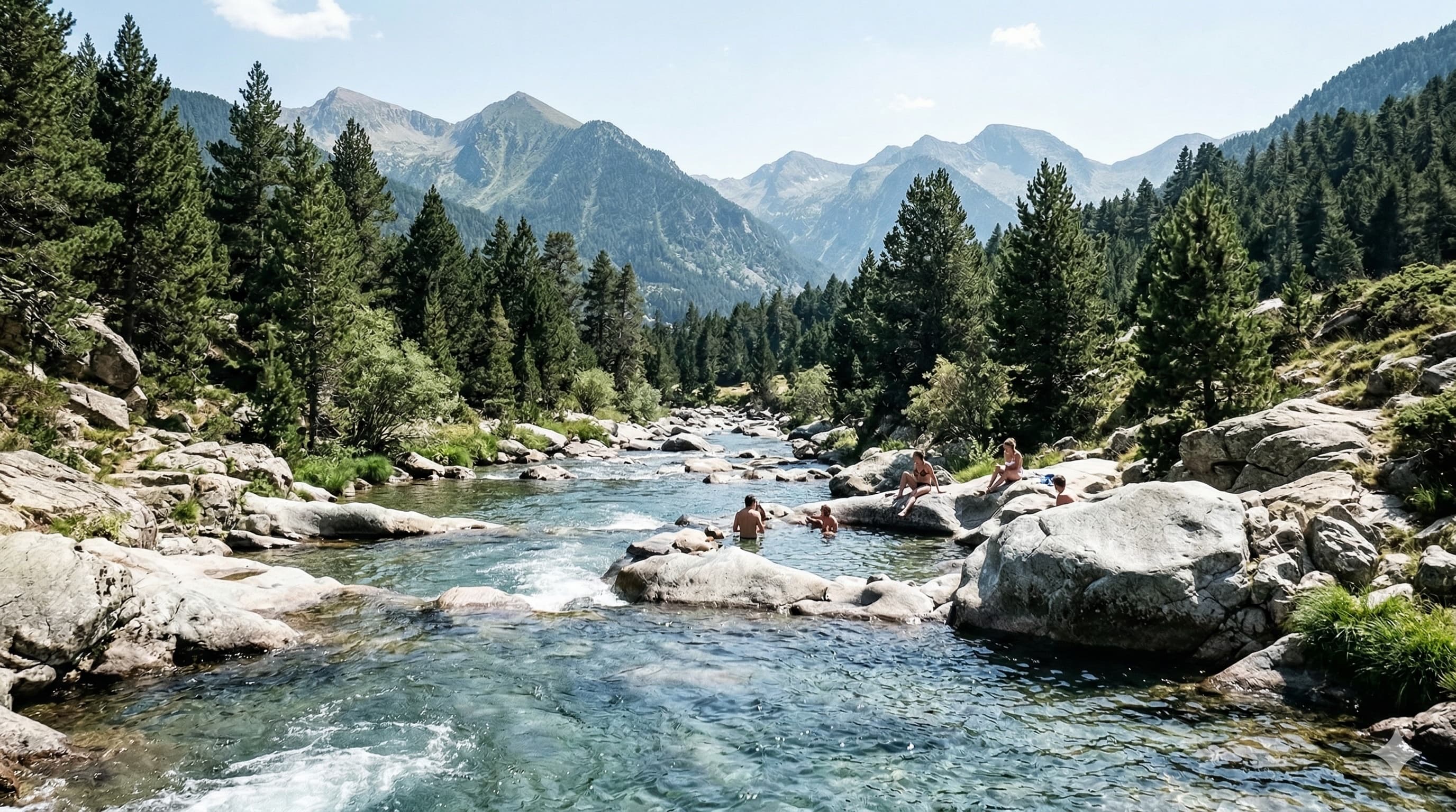 On banyar-se a la Cerdanya: piscines, rius i gorgs