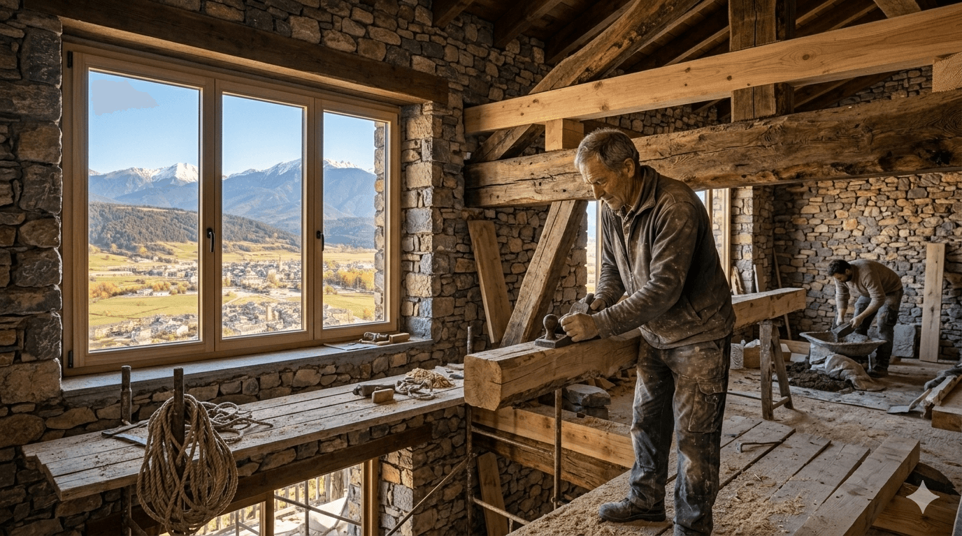 Reformar casa o xalet a la Cerdanya: costos, llicències i empreses locals