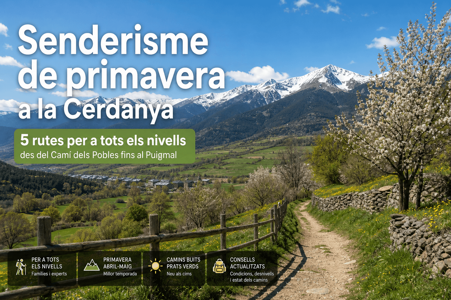 Senderisme de primavera a la Cerdanya